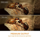 Speedlite RF-550D 14-In-1 Macro LED Ring Flash For Canon Nikon Sony Olympus Panasonic Pentax